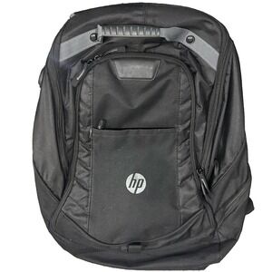 HP  Laptop  Pouch Carrying Backpack Travel Work Black Grey TSA Friendly